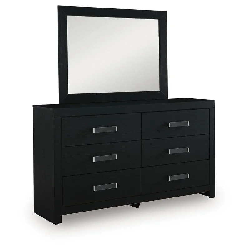 Maeling Dresser and Mirror