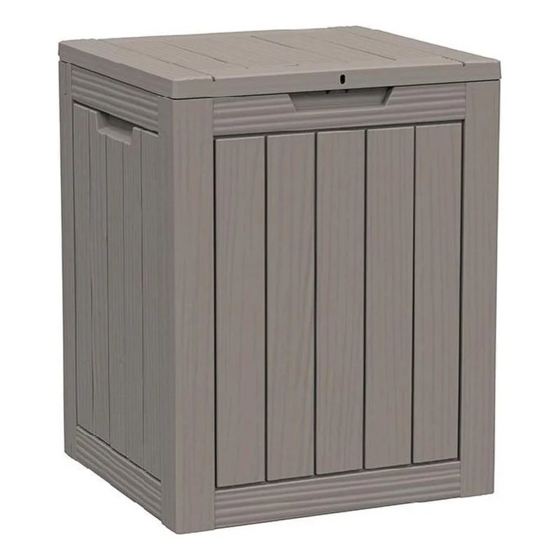 18 Light Brown Polypropylene Water Resistant Deck Box