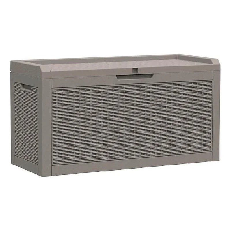 42 Light Brown Polypropylene Water Resistant Deck Box