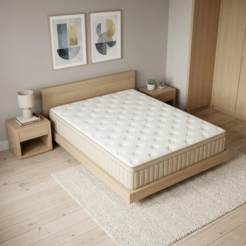 12 Queen Gel Memory Foam Hybrid Mattress