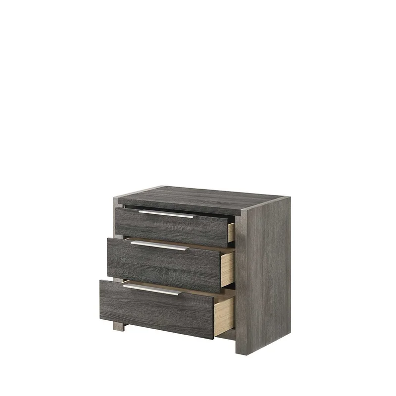 ACME Jehoram Nightstand Gray Finish BD02723