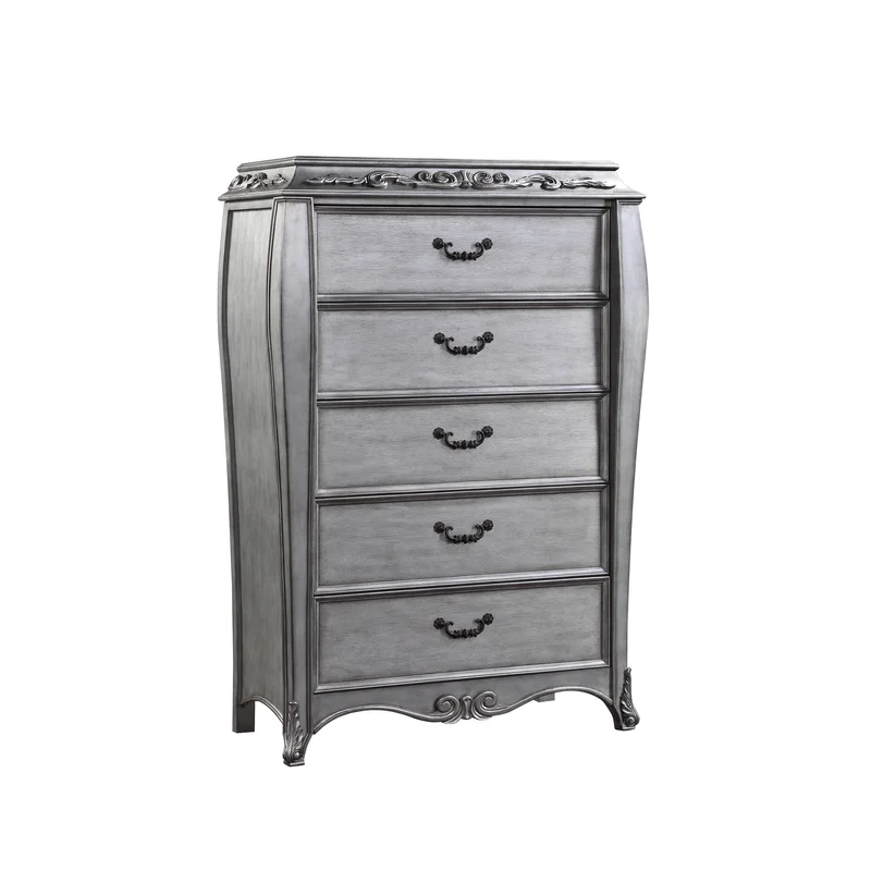 ACME Leonora Chest Vintage Platinum 22146