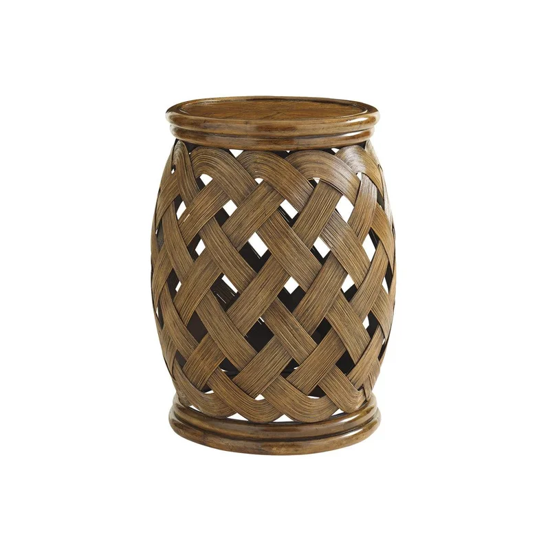 Bali Hai Hibiscus Round Accent Table