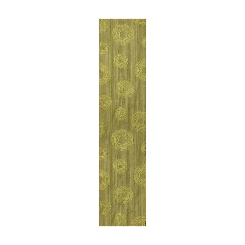 Barbi Geometric Cotton Blend Table Runner 72" x 13"