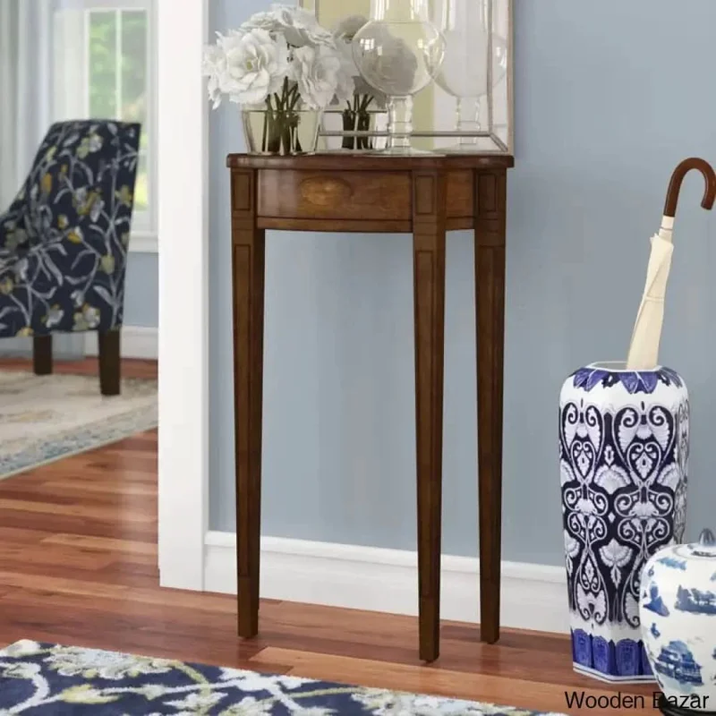 Wooden Bazar Ariton 32'' Tall Solid Wood End Table