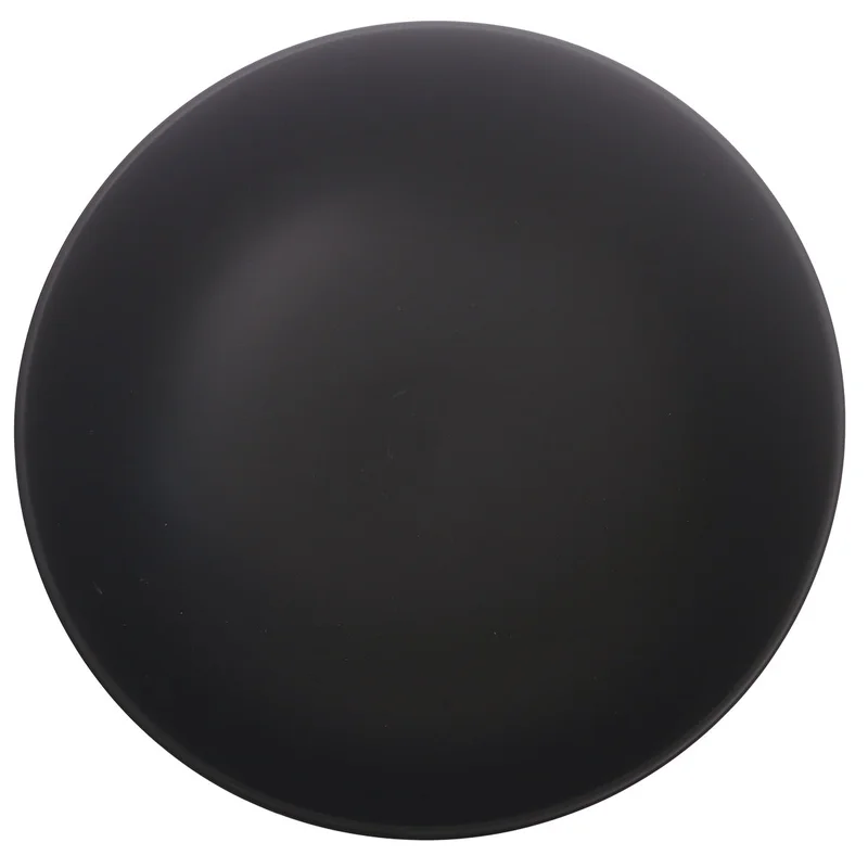 Serving Bowl Black 9 Inch Modern Ceramic Salad & Serving Bowl