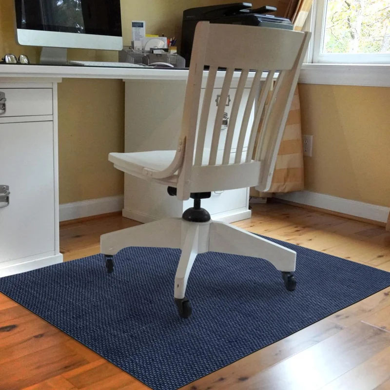 Bungalow Flooring Barbury Weave Desk Chair Mat - 3' x 4'