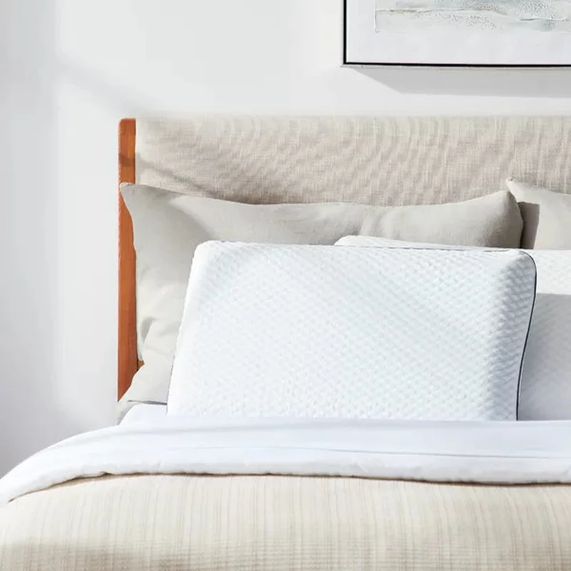 Wayfair Sleep Memory Foam Medium Support Pillow queen SET OF 2