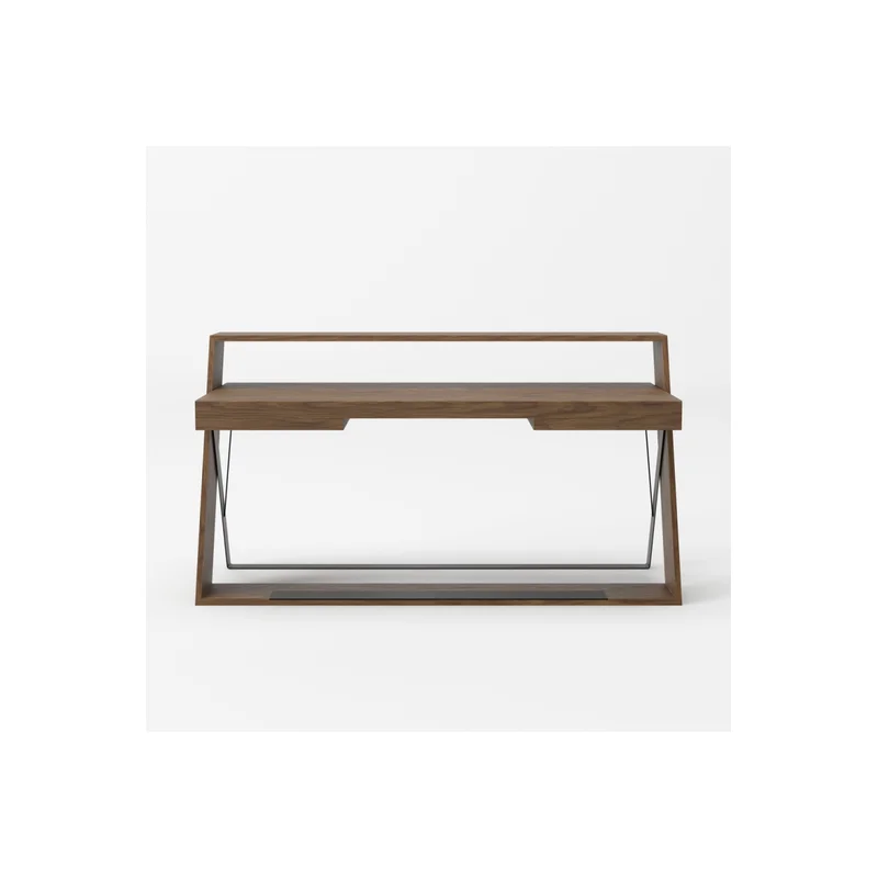 Americal Walnut 2-Drawer Desk | OROA Modern Carrie