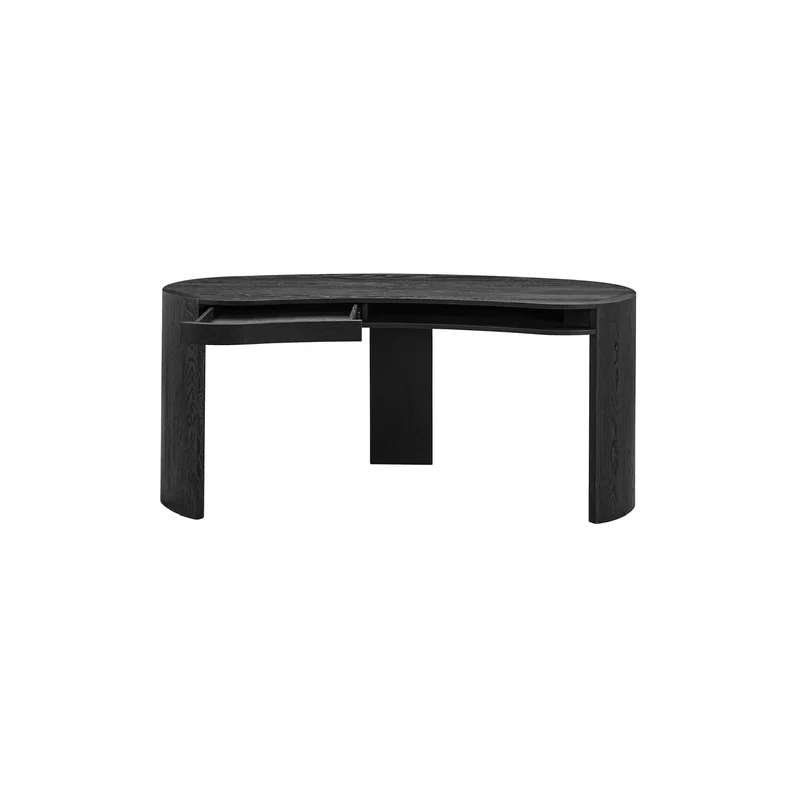 Black Organic Shape Desk | Richmond Interiors Navarino