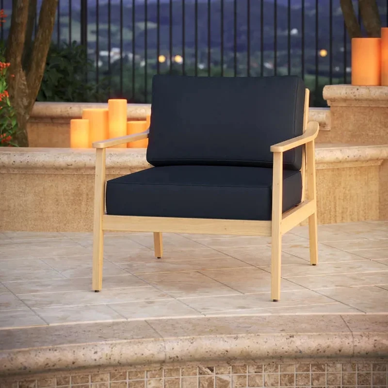 Wildon Home Outdoor Seat/Back Cushion 29.25'' W x 28.75'' D