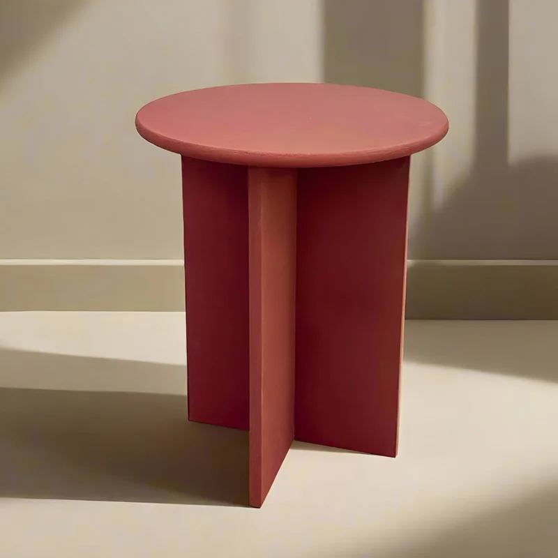 [Clearance] Japandi Microcement Side Table ARTO