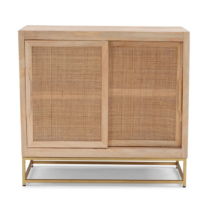 Wooden Nightstand with 2 Drawers Stylish & Functional Storage