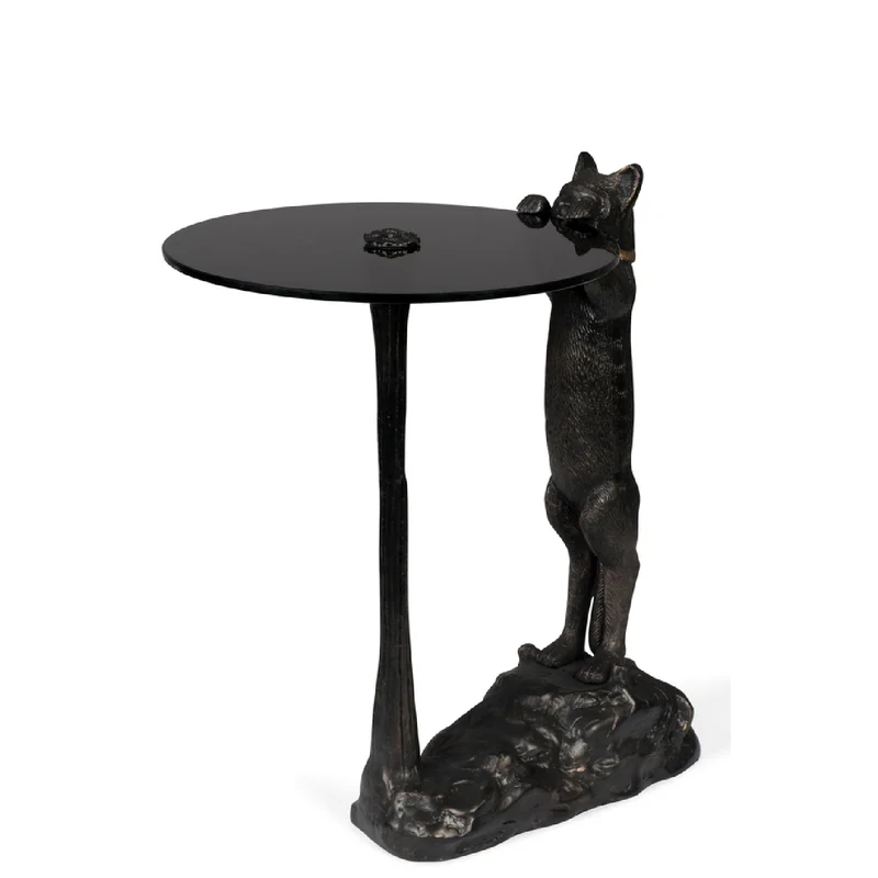Black Panther Side Table | Bold Monkey No Girlfriend No Problem