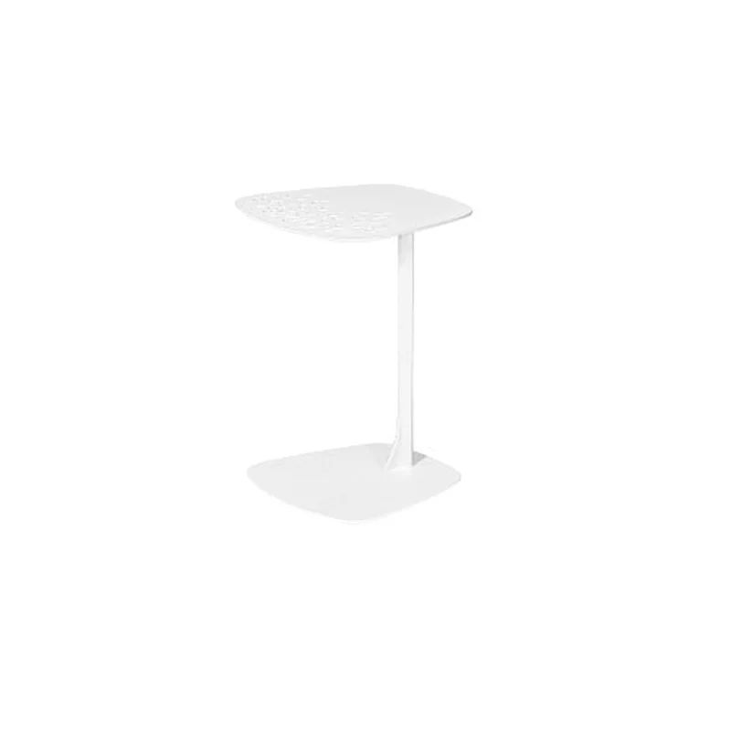 T245 - Side Table 15"x 15"x 20" (Powder Coated Alum/White) - 46314