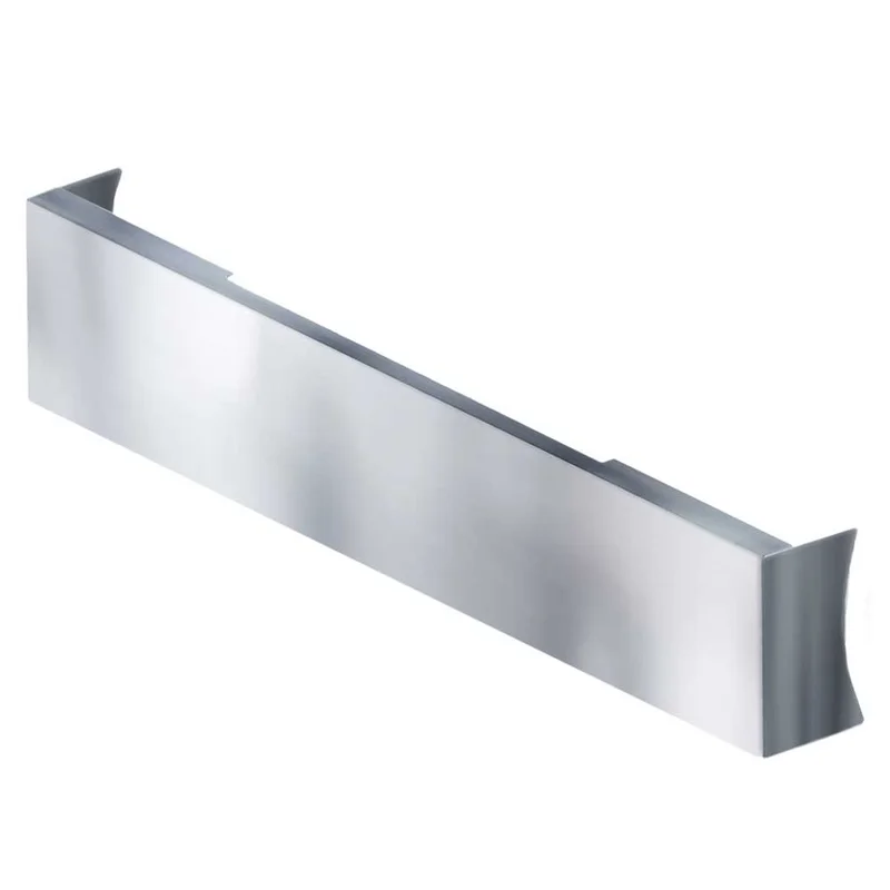 18" Chrome Plated American Eagle Bumper with Blind Mount for Peterbilt and Kenworth