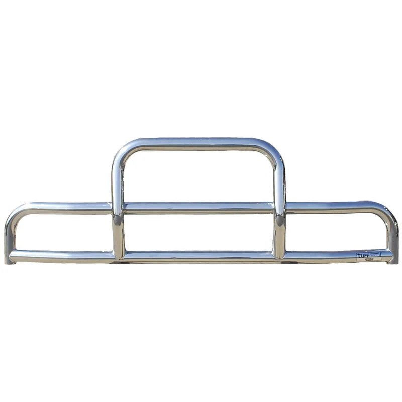 Tuff Guard II Polished Stainless Steel Bumper Guard with 15-Degree Bend