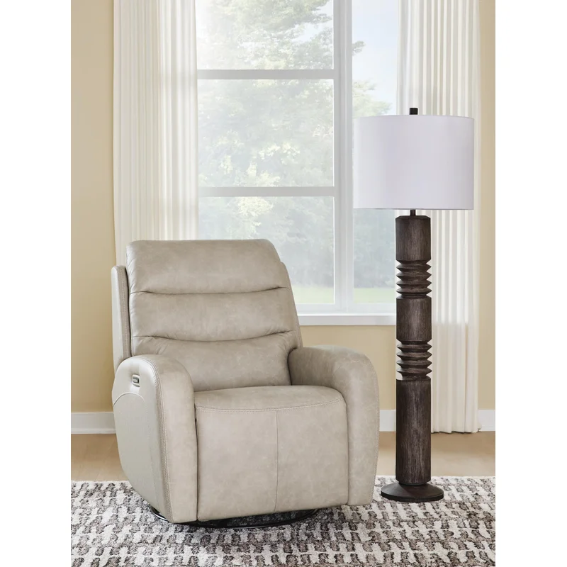 Motion-Max Swivel Glider Power Recliner