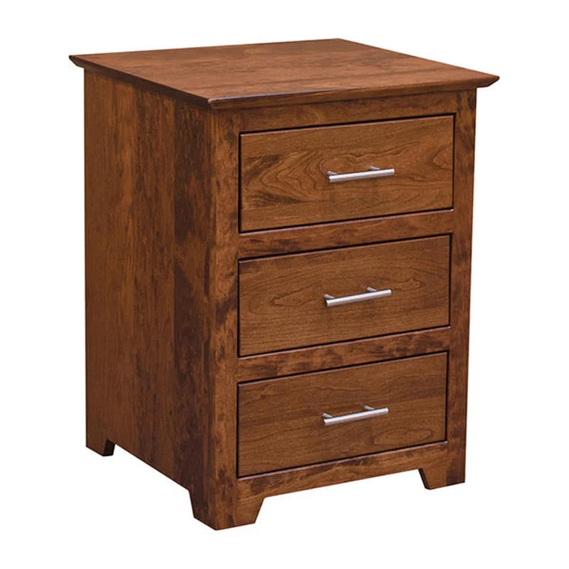 Yancy Cobler Night Stand - Rustic Cherry