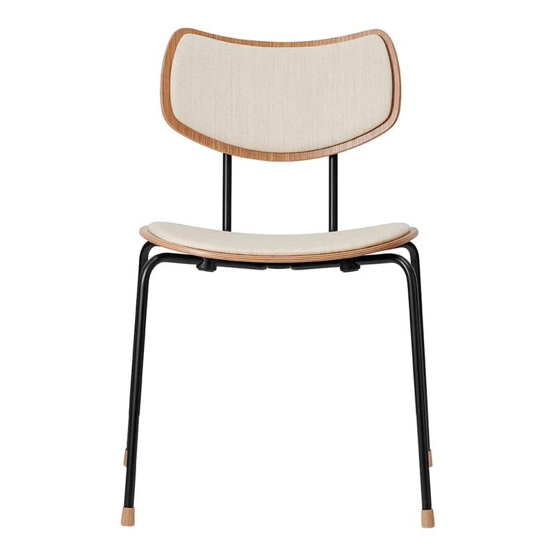 VLA26P Vega Side Chair - Front Upholstered - Stackable