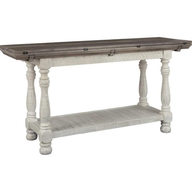Havalance Sofa Table - Gray/White