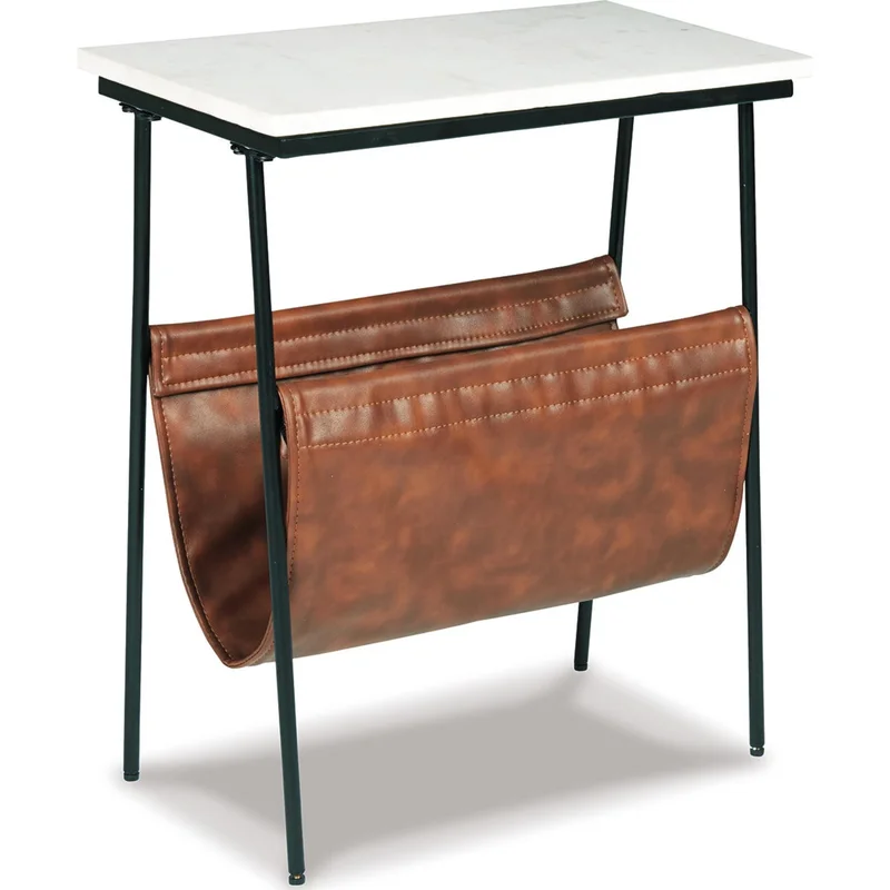 Etanbury Accent Table - Brown/Black