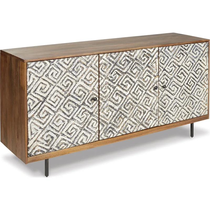 Kerrings Cabinet - Brown/Black
