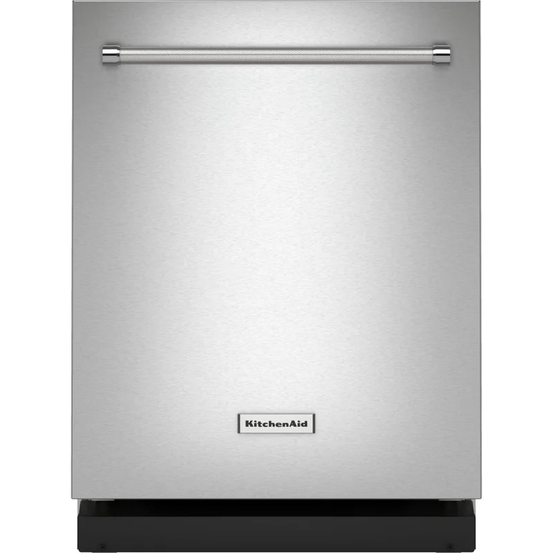 KitchenAid 39 dBA PrintShieldFinish Flush-to-Cabinet Dishwasher with FreeFlexFit Third Level Rack -Stainless Steel (KDTF924PPS)