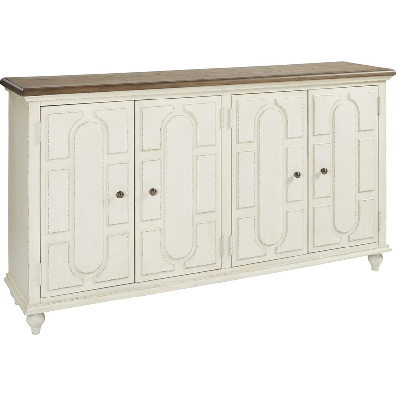 Roranville Cabinet - Antique White