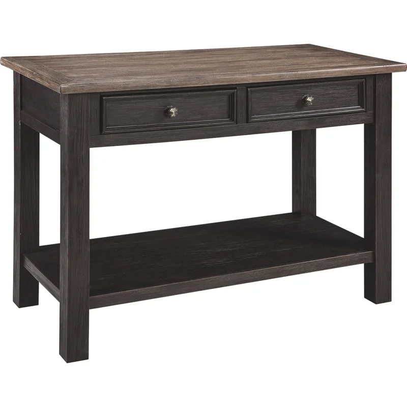Tyler Creek Sofa Table - Brown/Black