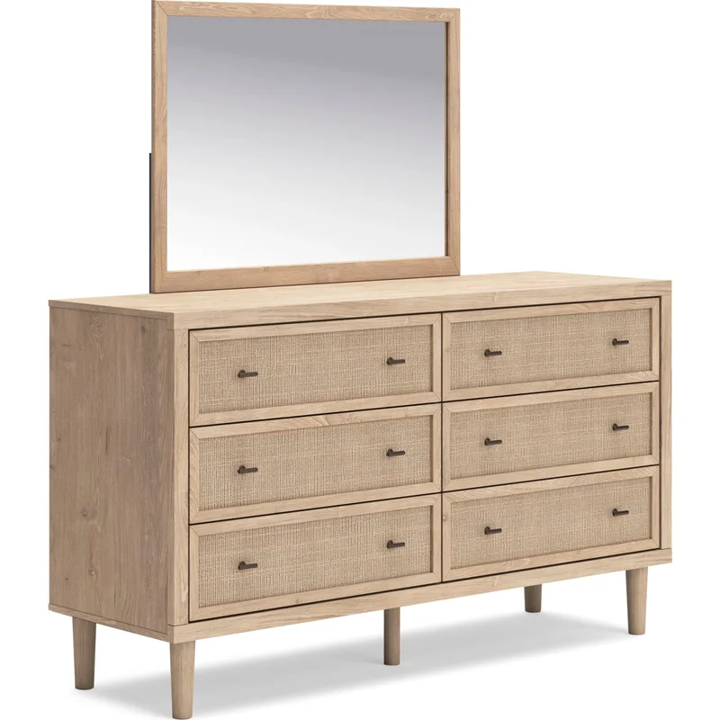Cielden Dresser and Mirror - Two-tone