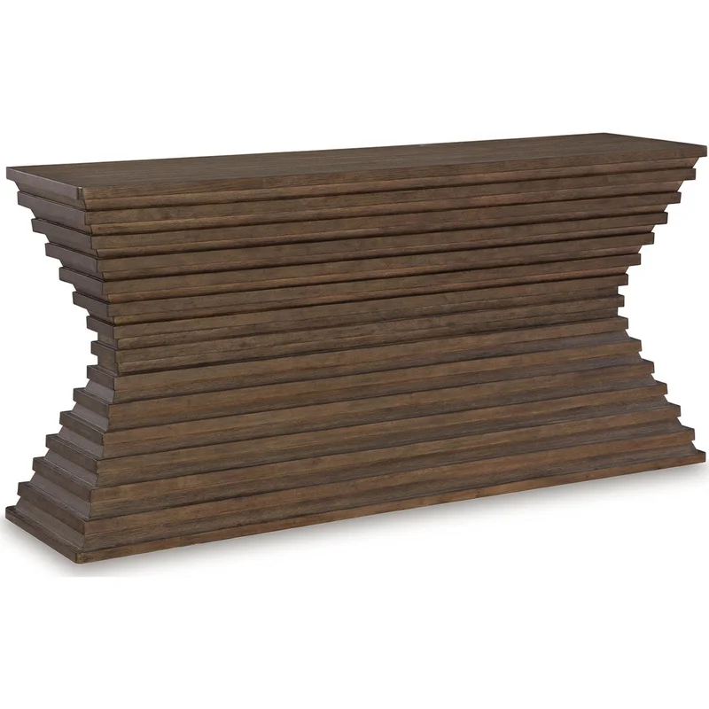 Hannodream Sofa Table - Warm Brown