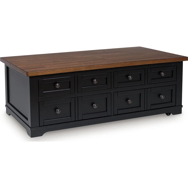 Wildenauer Coffee Table - Brown/Black