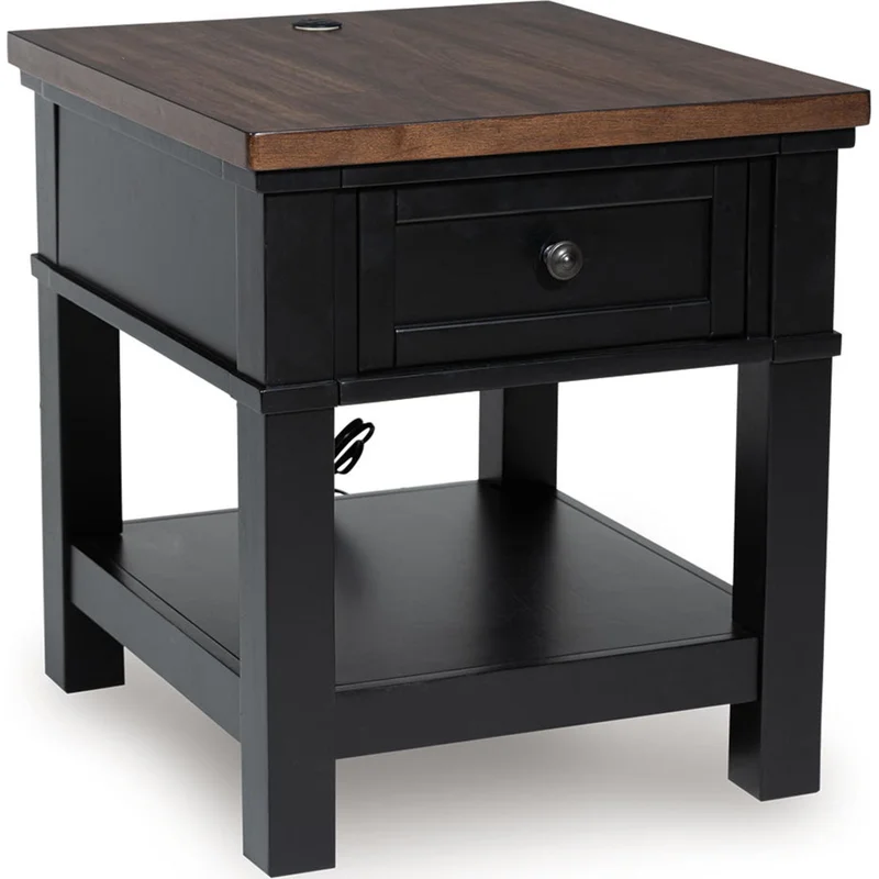 Wildenauer End Table - Brown/Black