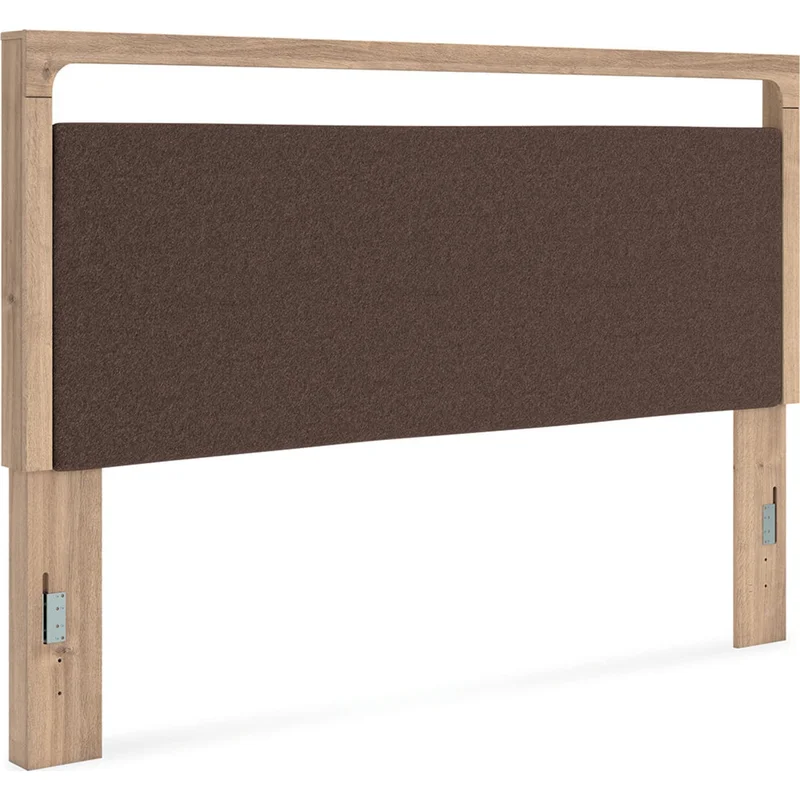 Kinlanni King Panel Headboard - Tan/Brown