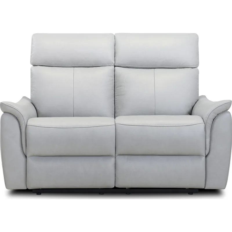 Solace Power Reclining Loveseat With Power Headrest - Ranger Dove Grey