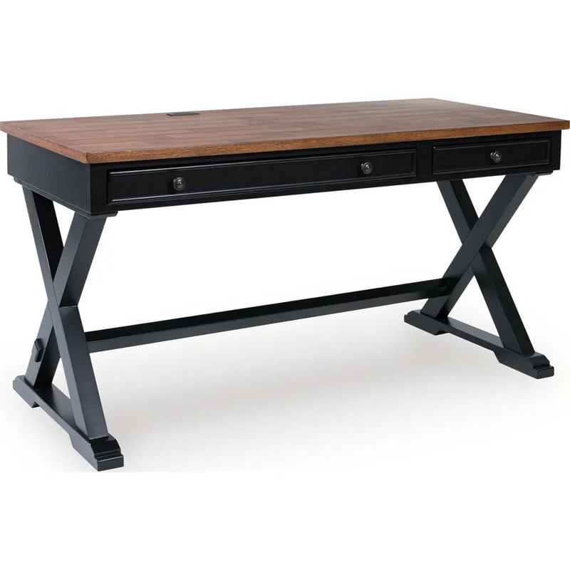 Wildenauer Desk - Brown/Black
