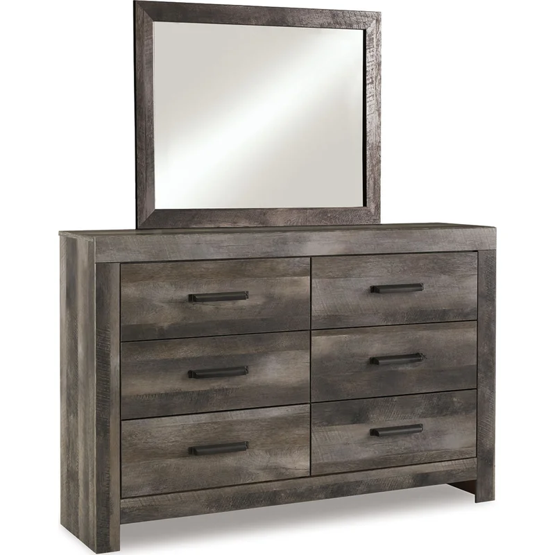 Wynnlow Dresser and Mirror - Gray