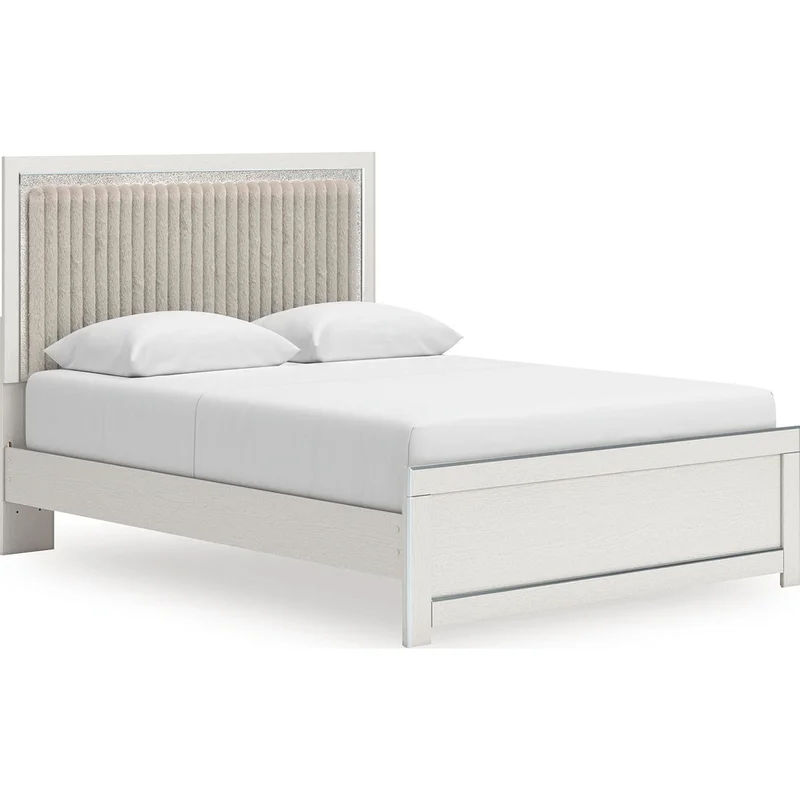 Zuraleus Queen Platform Bed - White