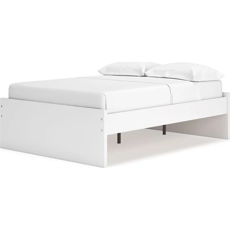 Onita Full Platform Bed - White