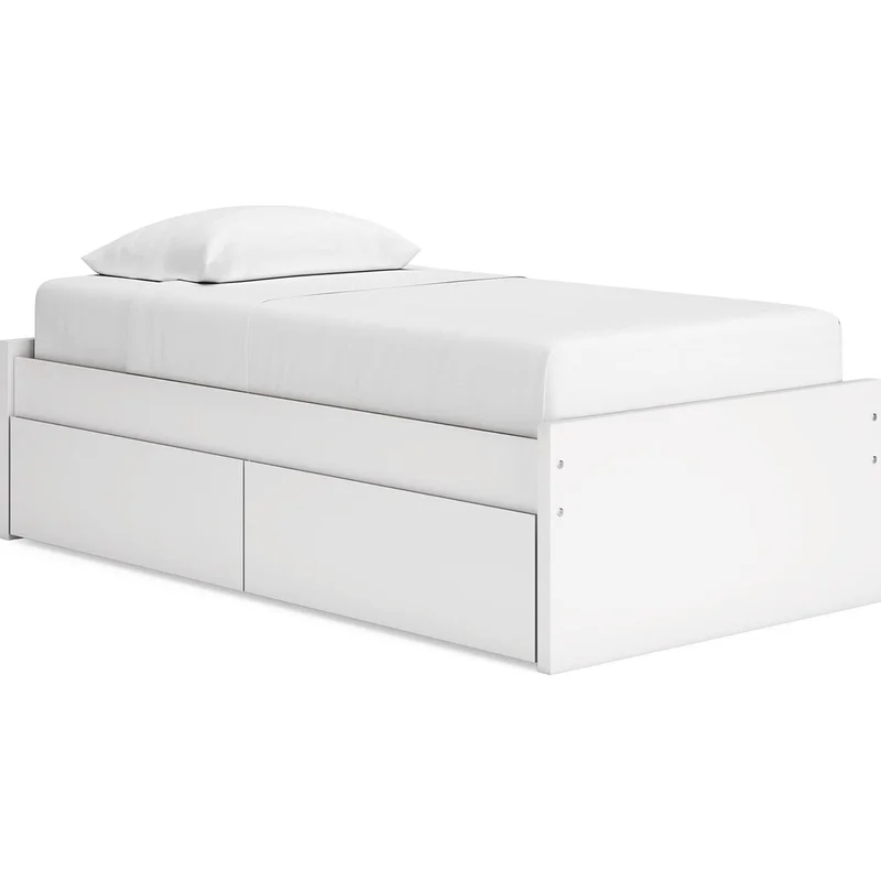 Onita Twin Storage Bed - White