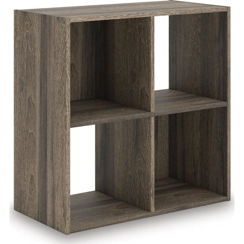 Shallifer Four Cube Organizer Bookcase