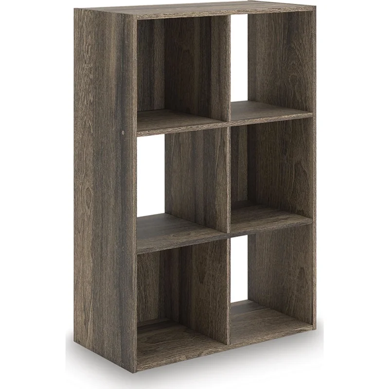 Shallifer Six Cube Organizer Bookcase