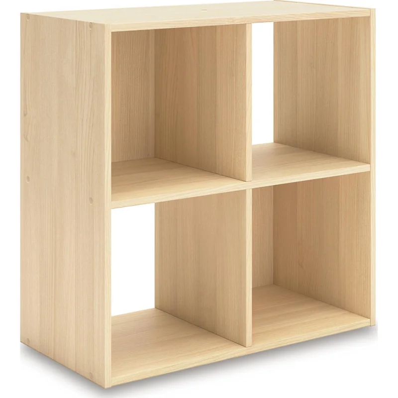 Piperton Four Cube Organizer Bookcase