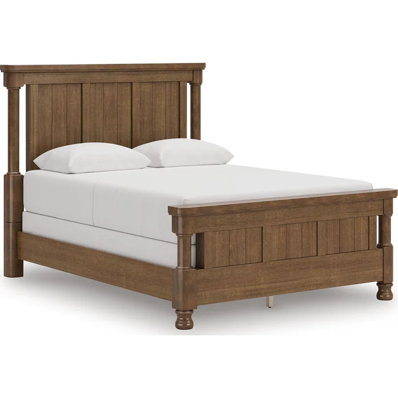 Rowlenstown Poster Bed - Brown