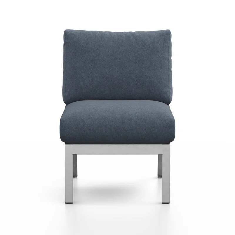 Navy Outdoor Lounge Chair