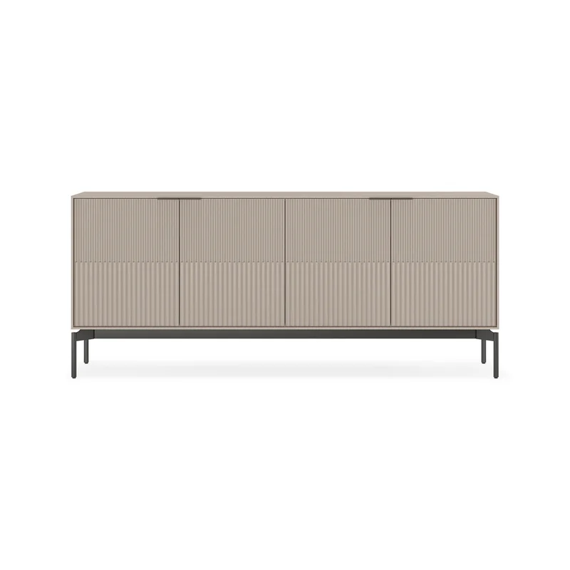 Zig 4-Door Storage Credenza