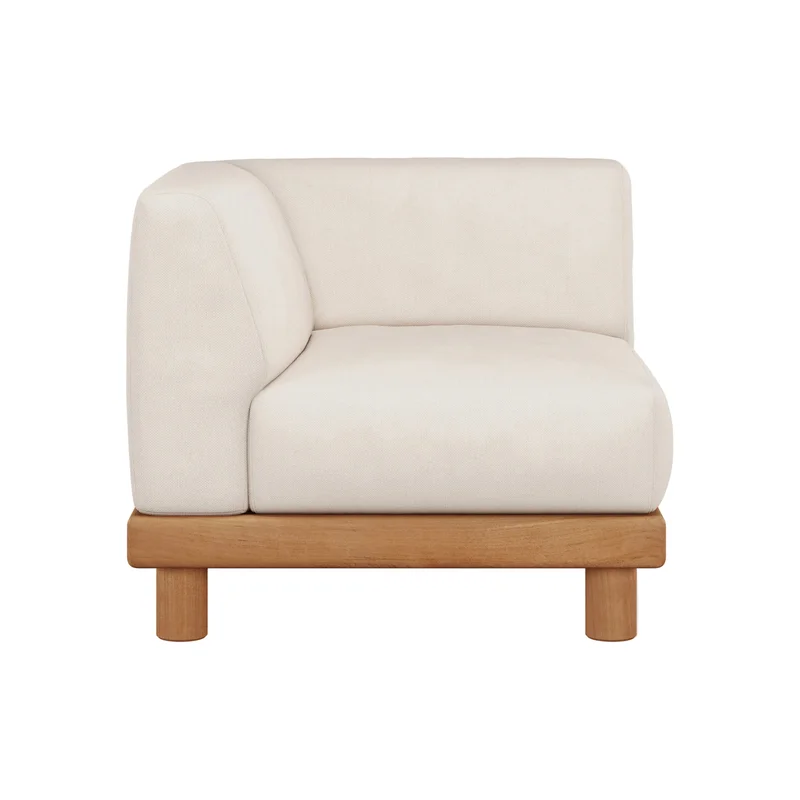 Monocle Outdoor End Modular Sofa