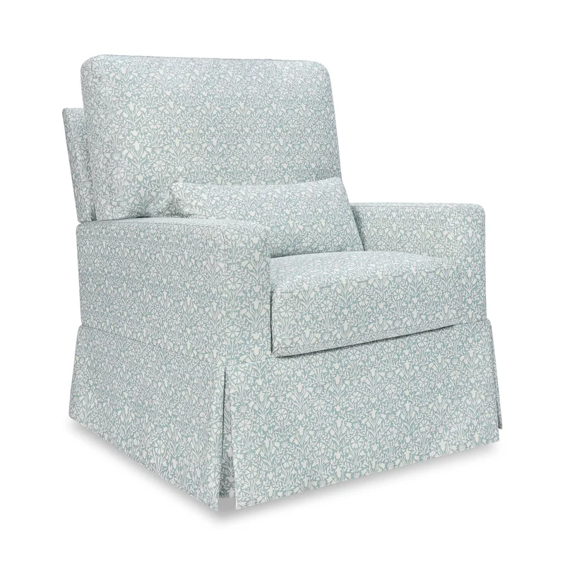 Morris & Co. x Namesake Crawford Pillowback Comfort Swivel Glider